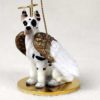 Great Dane, Harlequin Dog Angel Ornament