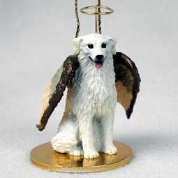 Kuvasz Dog Angel Ornament