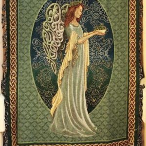 Irish Angel Tapestry Throw